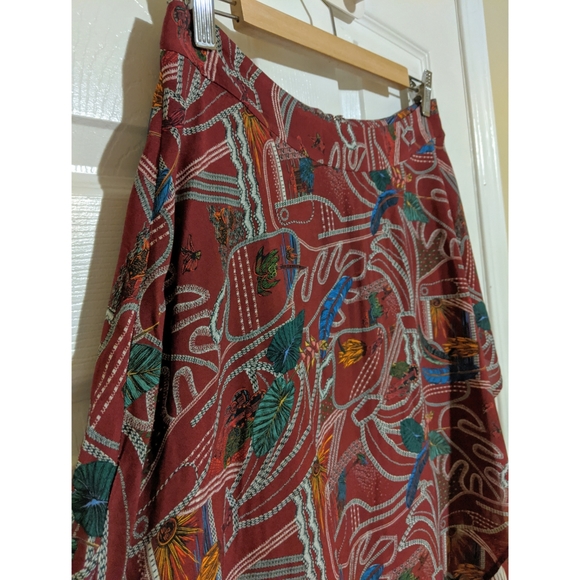 Anthropologie Farm Rio Culebra midi skirt - Picture 5 of 11